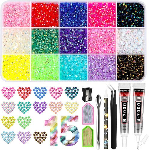 Bedazzling kit 16000pcs 3mm - 16000pcs,