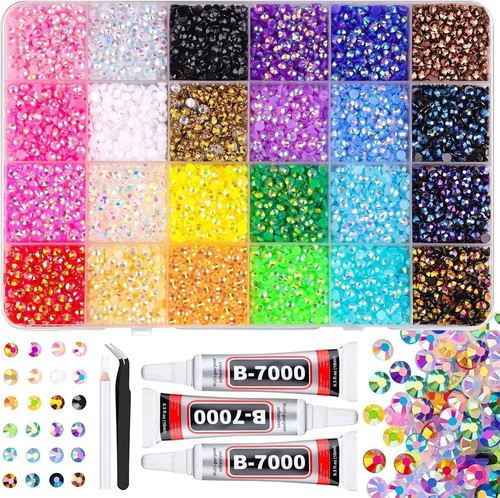 Bedazzling kit with glue and - kit,