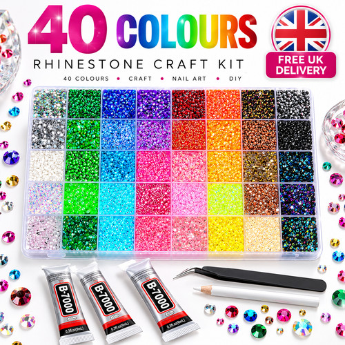 Colours rhinestone - 40,