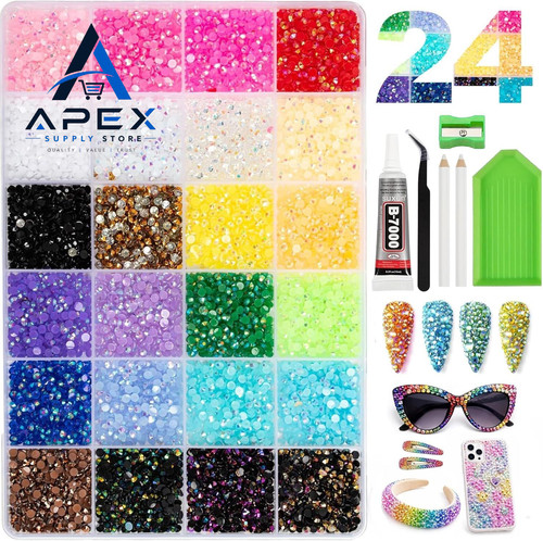 Bedazzling kit 15000pcs - 15000pcs, resin