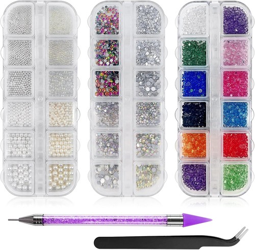 Nail gems 5200pcs - gems,,