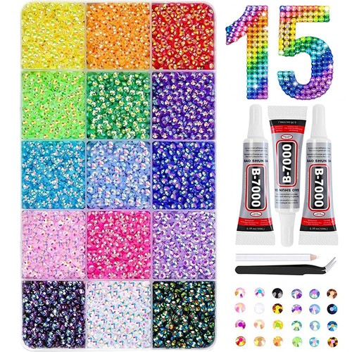 Multi colours bedazzling - multi,