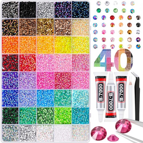 40000pcs bedazzling kit - 40000pcs, nail