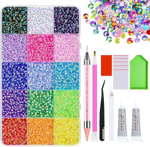 18000 pcs rhinestone kit - 18000, kit,15