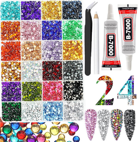 Colours bedazzling kit - 24, with