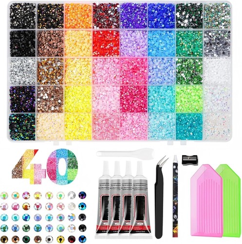 Colors 40000pcs bedazzling - colors,