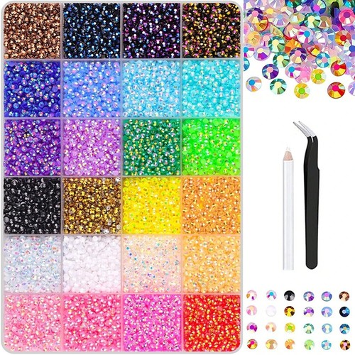 5mm color bedazzling - 3/4/5mm, 24-color