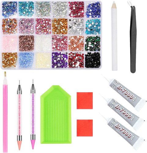 Bedazzling kit color - 24, nail