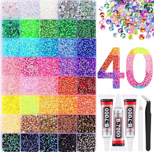 Colors rhinestones - 40,