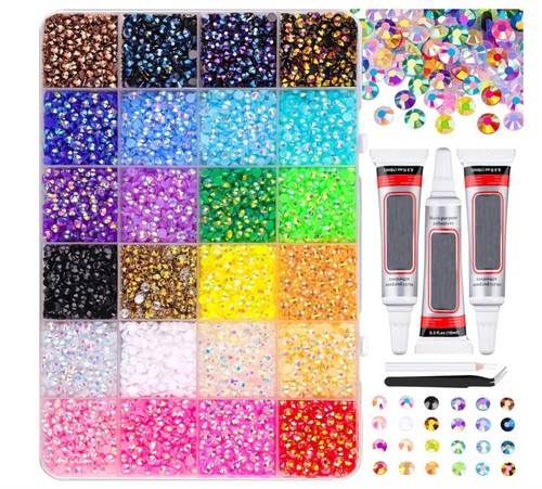 24000pcs colorful flatback - 24000pcs,