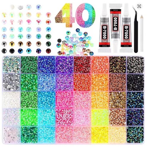 32000pcs jelly rhinestones - jelly,