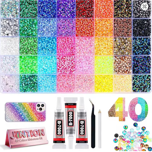 32000pcs jelly rhinestones - 32000pcs,