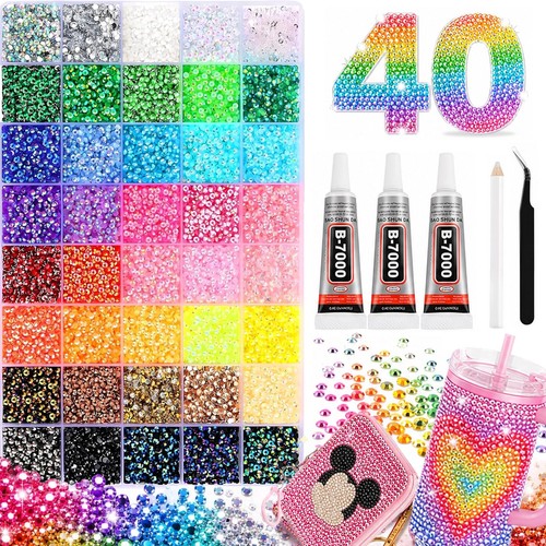 32000pcs nail art rhinestones - 32000pcs,