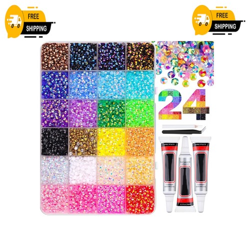 Bedazzling kit with glue - with, and
