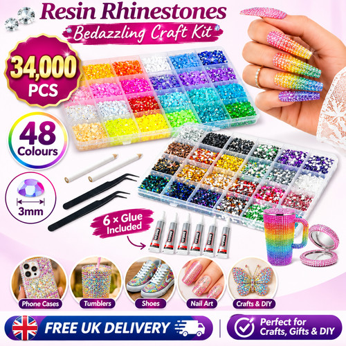 Resin rhinestones bedazzling - rhinestones,
