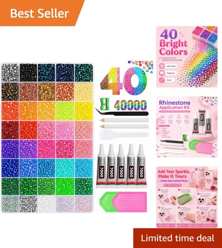 Bedazzling kit 40000pcs with - bedazzling,
