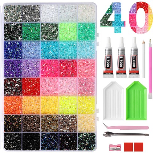Colours 40000pcs bedazzling - 40,
