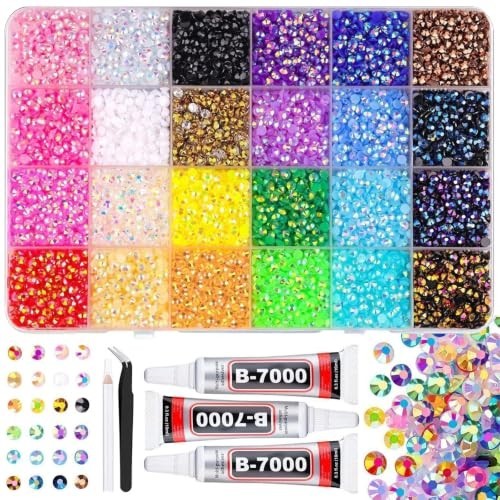 Colors bedazzling kit with - 24,